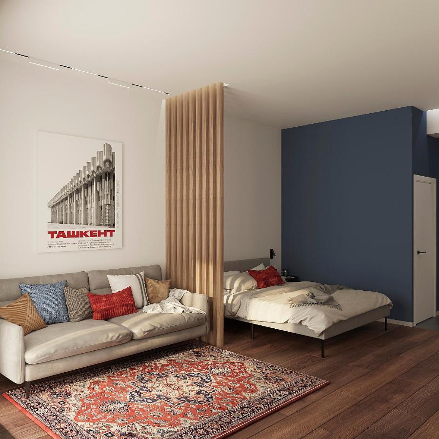 Blueloft 52 I Tashkent Apartment With Balcony Exterior photo